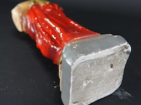 Antieke aardewerk beeld van de heiland - afbeelding 3 van  3