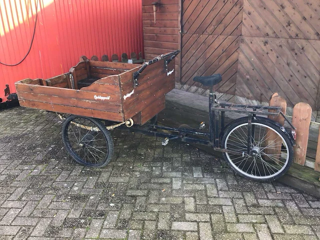 Antieke bakfiets - afbeelding 6 van  8