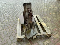 Antieke bascule vloerweegschaal - afbeelding 6 van  11