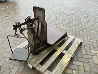 Antieke bascule vloerweegschaal - afbeelding 7 van  11