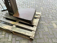 Antieke bascule vloerweegschaal - afbeelding 10 van  11