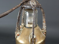Antieke belgische mijnwerklamp - afbeelding 3 van  5