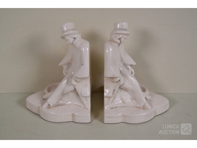 Antieke boekensteunen - afbeelding 1 van  5