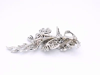 Antieke broche met diamanten 12.00 carat - afbeelding 8 van  11