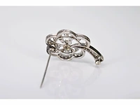 Antieke broche met diamanten - afbeelding 4 van  7