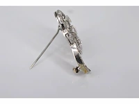 Antieke broche met diamanten - afbeelding 5 van  7