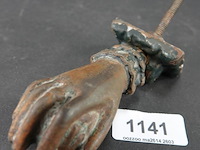 Antieke bronzen deurklopper - afbeelding 1 van  5