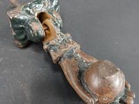 Antieke bronzen deurklopper - afbeelding 4 van  5