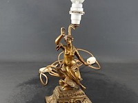 Antieke bronzen lampvoet - afbeelding 1 van  5