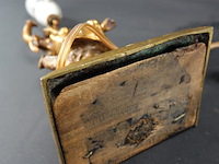 Antieke bronzen lampvoet - afbeelding 5 van  5