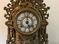 Antieke bronzen tafelklok - afbeelding 6 van  9