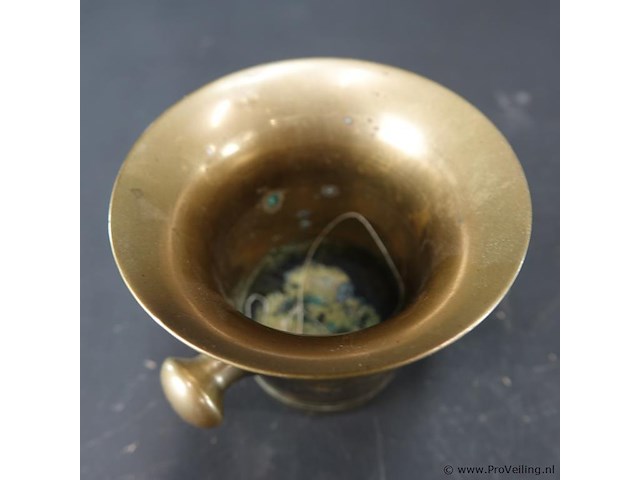 Antieke bronzen vijzel - afbeelding 3 van  5