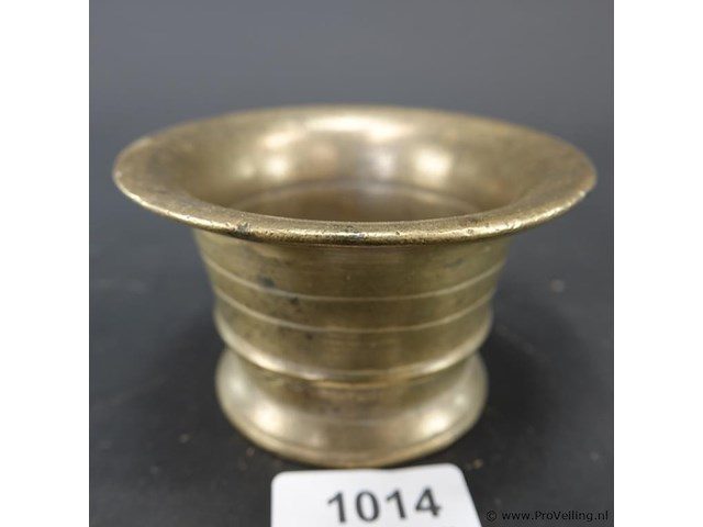 Antieke bronzen vijzel - afbeelding 1 van  5