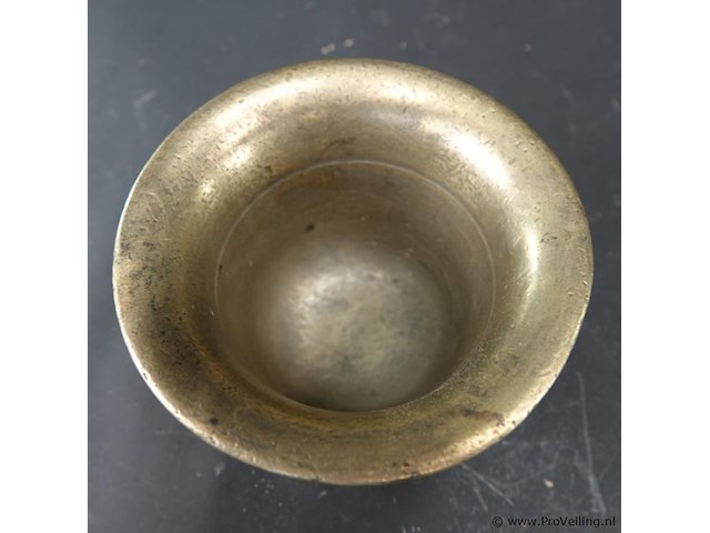 Antieke bronzen vijzel - afbeelding 4 van  5