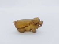 Antieke chinese jade - ca. qing-dynasty - afbeelding 1 van  5