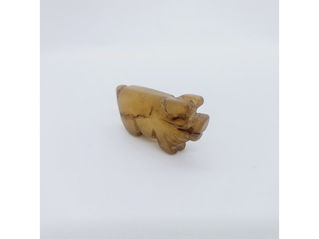 Antieke chinese jade - ca. qing-dynasty - afbeelding 3 van  5