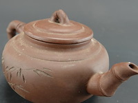 Antieke chinese yixing zisha theepotzisha - afbeelding 3 van  5