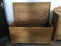 Antieke dekenkist - afbeelding 2 van  4