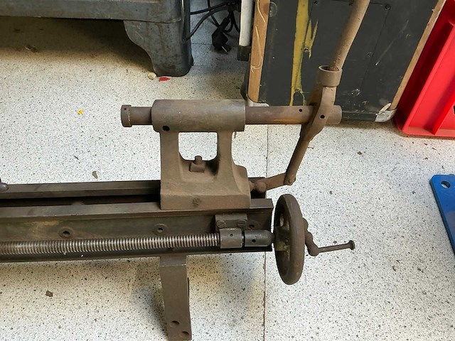 Antieke draaibank - afbeelding 3 van  3