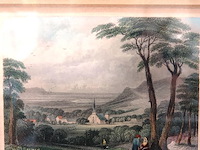 Antieke druk beek/elten - afbeelding 2 van  5