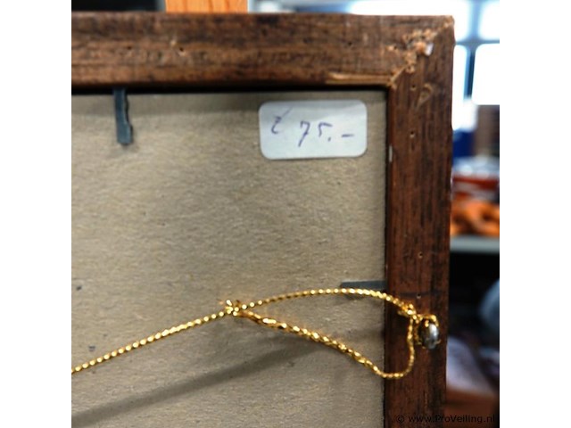 Antieke druk beek/elten - afbeelding 5 van  5