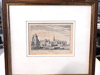 Antieke druk gennip - afbeelding 1 van  5