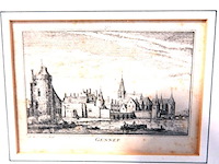 Antieke druk gennip - afbeelding 3 van  5