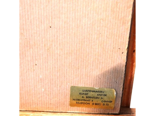 Antieke druk gennip - afbeelding 5 van  5