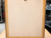 Antieke druk het oude stadhuis van 's gravenhage - afbeelding 4 van  5