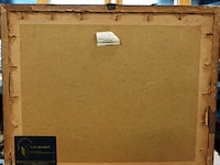 Antieke druk jaarlijkse ommegang der gilden en leproozen op koppersmaandag te amsterdam - afbeelding 4 van  5