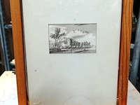 Antieke druk kasteel van liesvelt (breda) 1631 - afbeelding 1 van  5