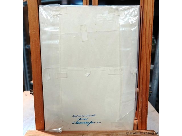 Antieke druk kasteel van liesvelt (breda) 1631 - afbeelding 4 van  5