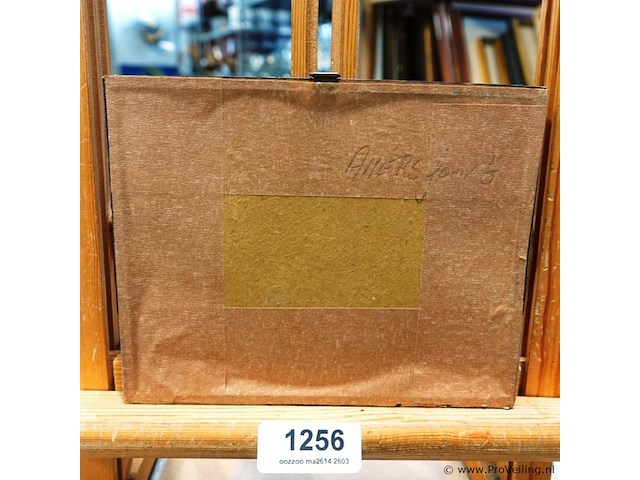 Antieke druk koppelpoort in amersfoort - afbeelding 4 van  5