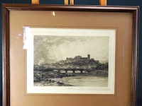 Antieke druk lancaster - afbeelding 1 van  5