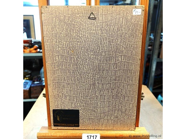 Antieke druk maison en style renaissance (aue du pont) - afbeelding 4 van  5