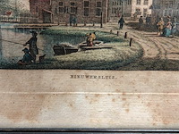 Antieke druk nieuwersluis - afbeelding 3 van  5