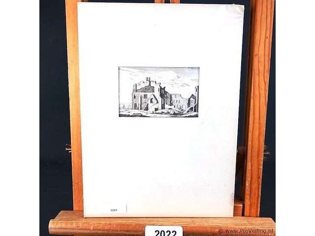 Antieke druk proosdye van koningsvelt 1573 - afbeelding 1 van  5