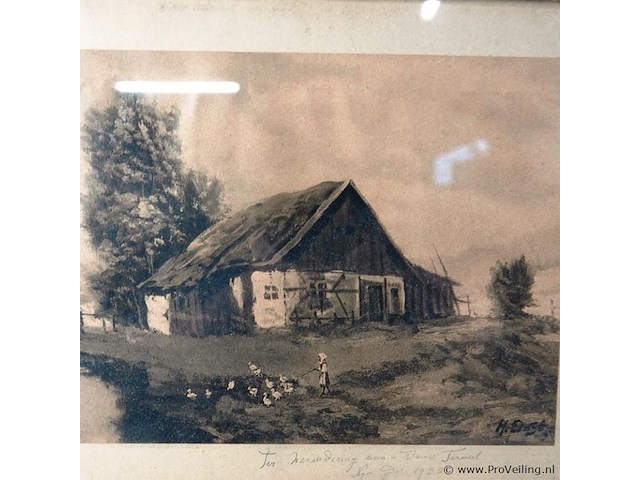 Antieke druk - afbeelding 2 van  5