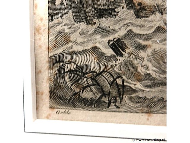 Antieke druk - afbeelding 4 van  5