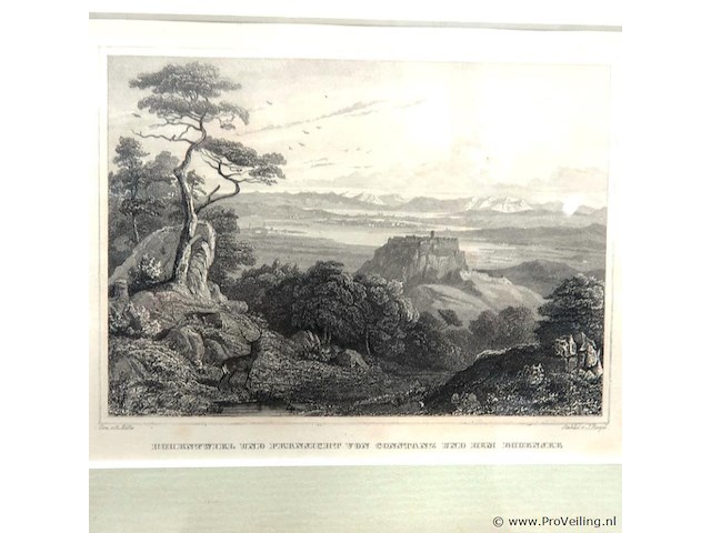 Antieke druk - afbeelding 2 van  5