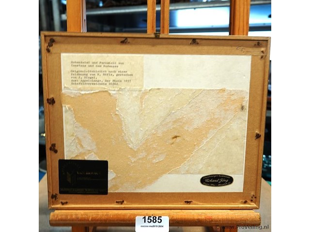 Antieke druk - afbeelding 4 van  5