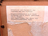 Antieke druk - afbeelding 5 van  5