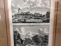 Antieke dubbelets t' dorp hichtum en t'dorp kimsweerd - afbeelding 2 van  5