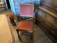 Antieke eethoek met 4 stoelen - afbeelding 2 van  2