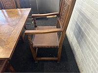 Antieke eetkamertafel - afbeelding 7 van  8