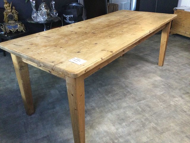 Antieke eettafel - afbeelding 1 van  3