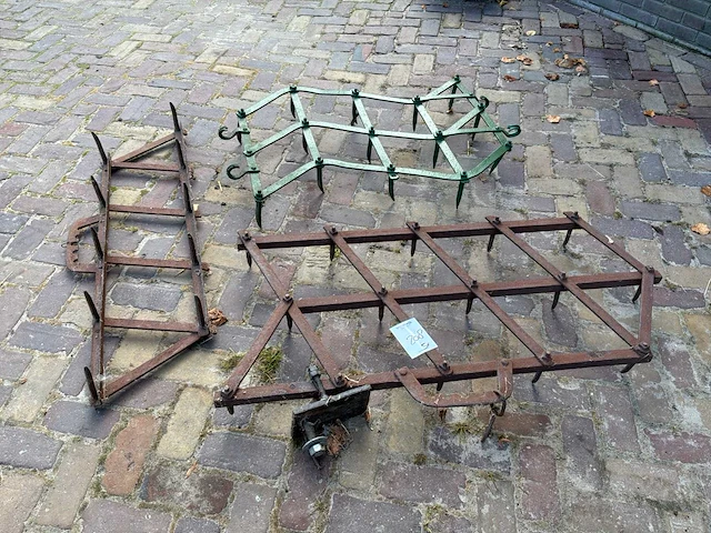 Antieke eg (3x) - afbeelding 1 van  4