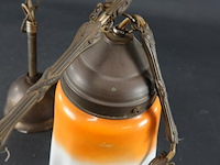 Antieke engelse art deco hanglamp - afbeelding 5 van  5