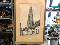 Antieke ets cuneratoren in rhenen - afbeelding 1 van  6