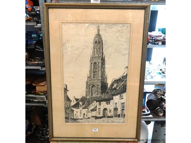 Antieke ets cuneratoren in rhenen - afbeelding 2 van  6